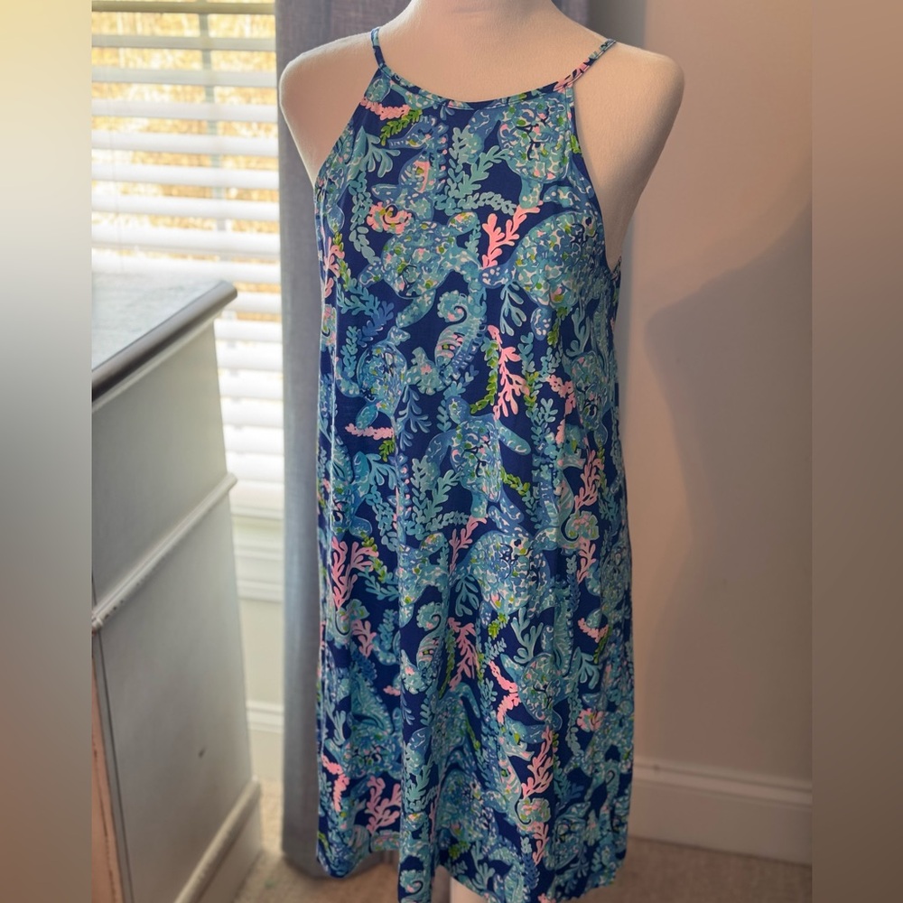 Lilly Pulitzer Blue Turtle dress